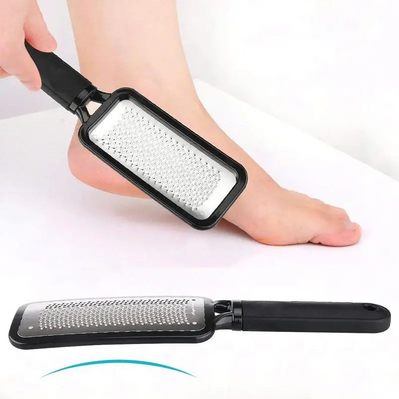 

Black Remover Hard Dead Skin Scrubber Grater For Feet Heel Rasp File Foot Pedicure Callus Foot Scrub Manicure Tools