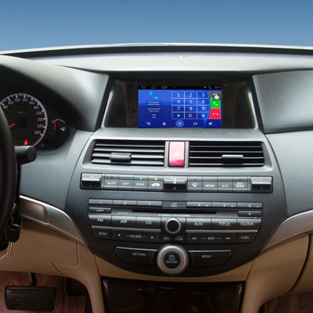 8 дюймовый емкостный сенсорный экран Android 7 1 автомобильный медиаплеер для Honda Accord