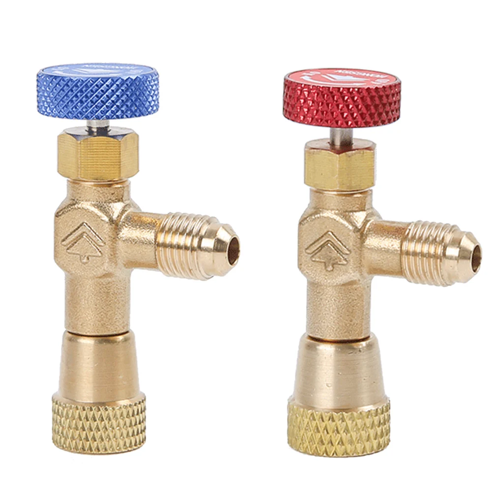 High Quality Refrigeration Charging Air Conditioning Adapter For R410A R22 1/4" Liquid Safety Valve Hose Copper | Обустройство