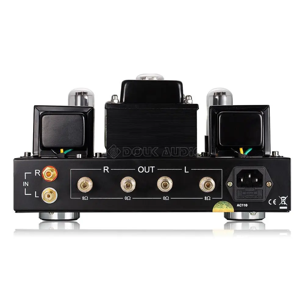 Nobsound ручной работы HiFi 6P1 вакуумный ламповый Интегрированный усилитель стерео односторонний усилитель для наушников класса A черный