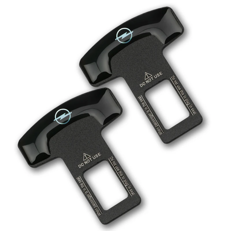 2 шт. эмблема наклейка Сплав Зажим для ремня автокресла высокого качества