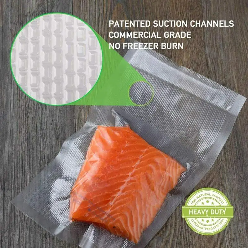 

100Pcs Vacuum Packaging Bag Vacuum Sealer Bags Food Preservation Bag