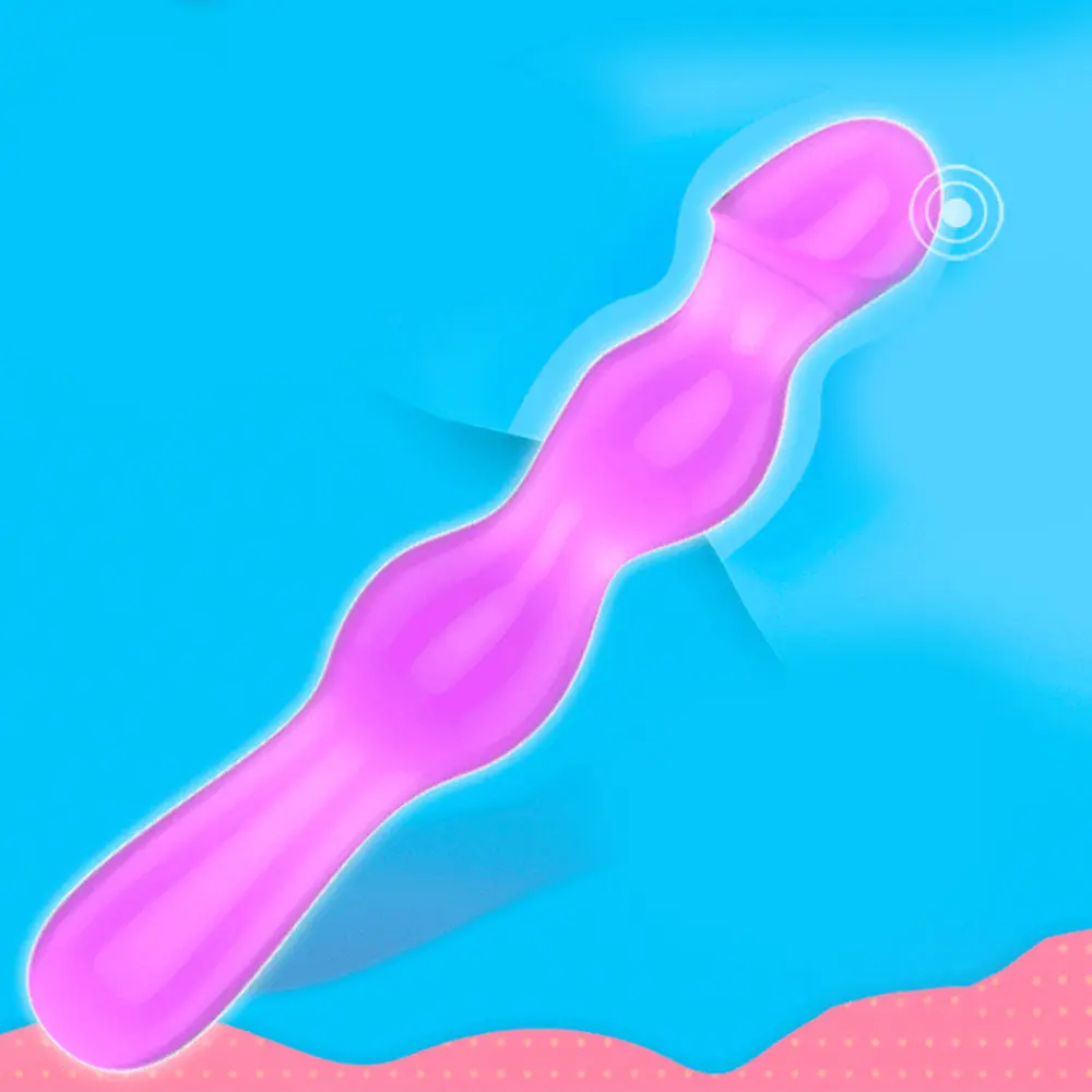 Анальный гелевый Анальная пробка бусины Силиконовые G Spot для простаты массажер