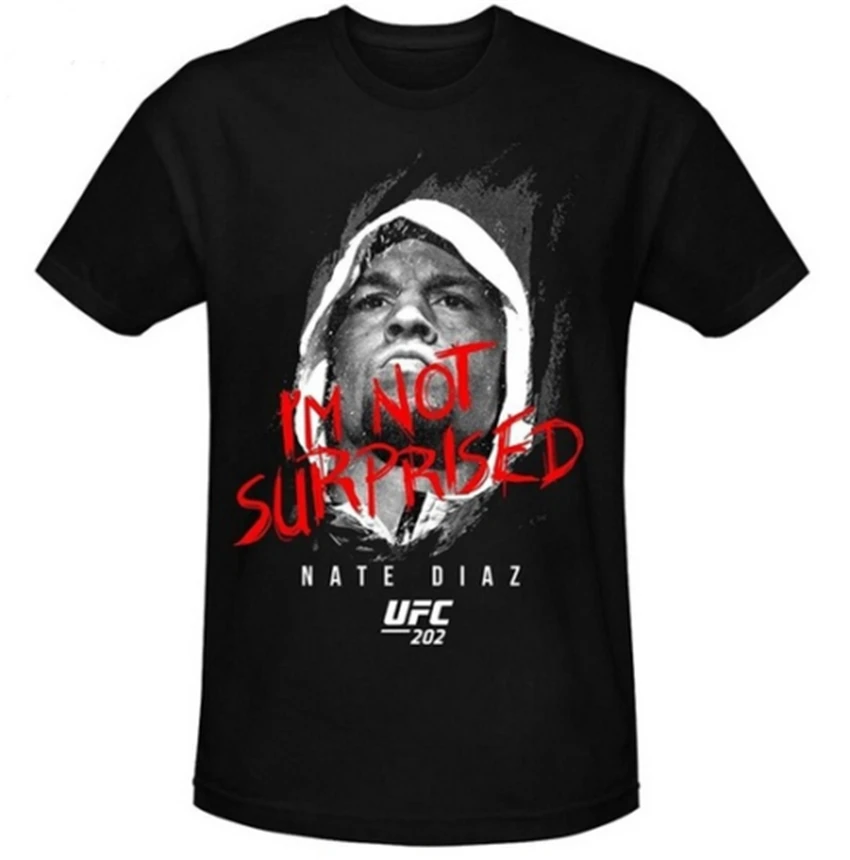 

New Fashion Womenmen Nate Diaz T-Shirt 2Xl 16Xl Tee Shirt