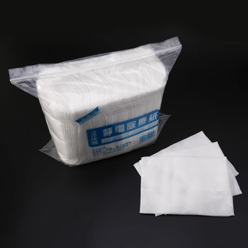 

100pcs/bag Disposable Electrostatic Dust Removal Mop Paper Home Kitchen Bathroom
