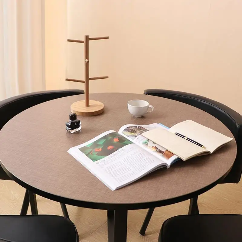 Кухонный круглая столовая скатерть для свадебного стола круглой формы из ПВХ