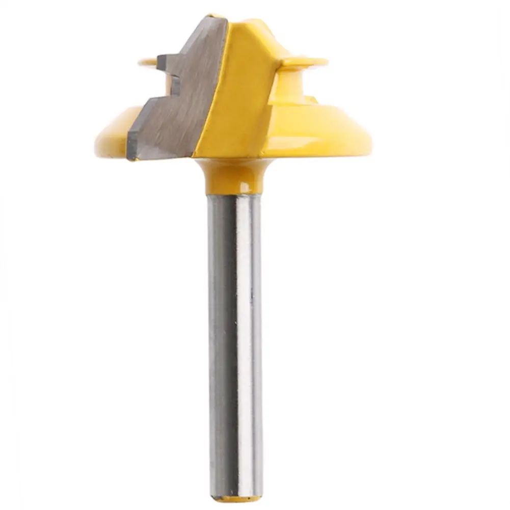 

Lock Miter Router Bit Joint Tenon Woodwork Cutter 1/4inch Shank Perfect Parts AU