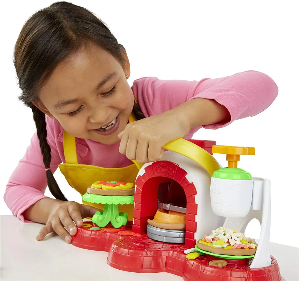 

Play-Doh Stamp 'N Top Pizza Oven Toy with 5 Non-Toxic Colors Children's toys birthday gift