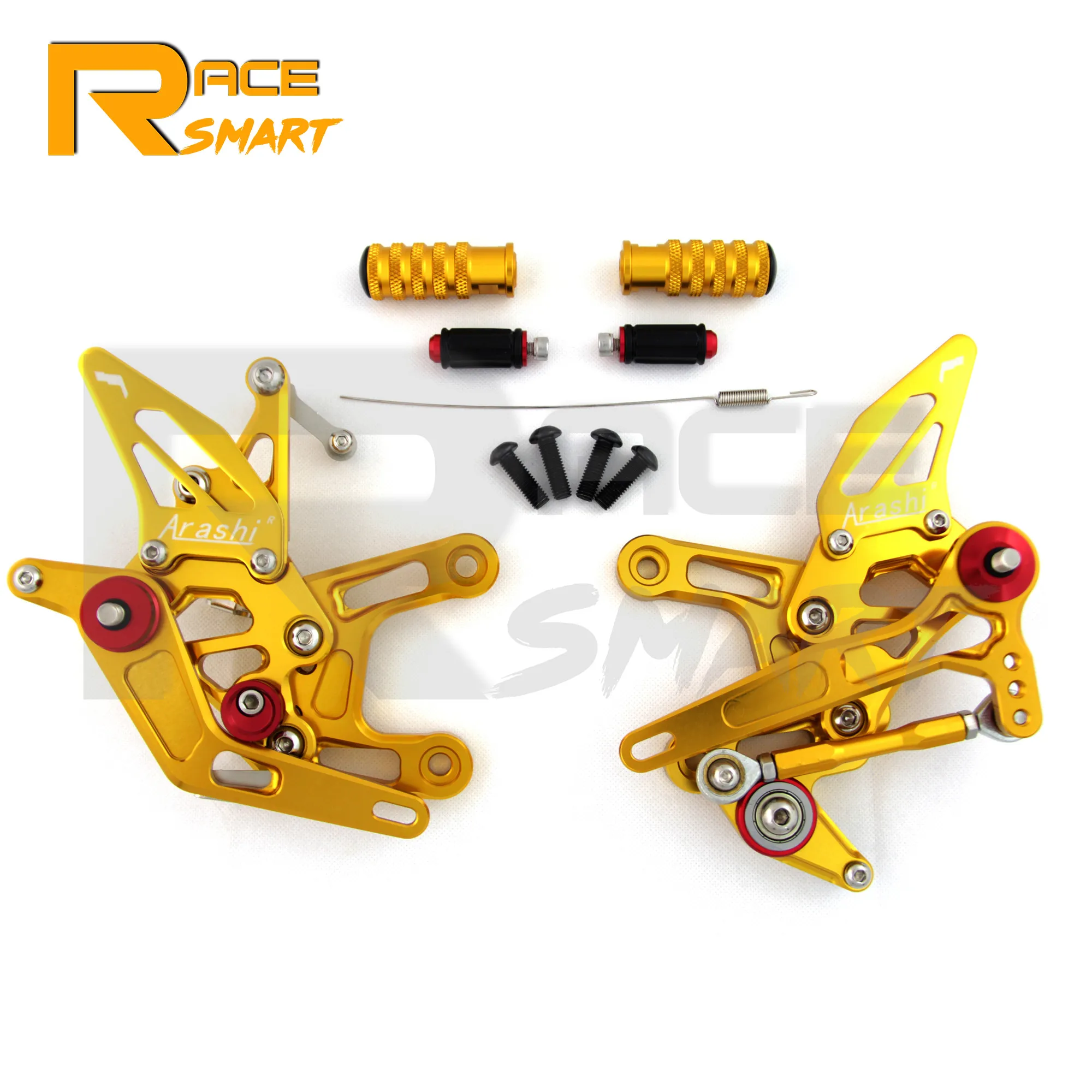 Мотоцикл с ЧПУ регулируемый задний Набор для ног быстросменный KAWASAKI Ninja ZX-10R ZX1000 ABS