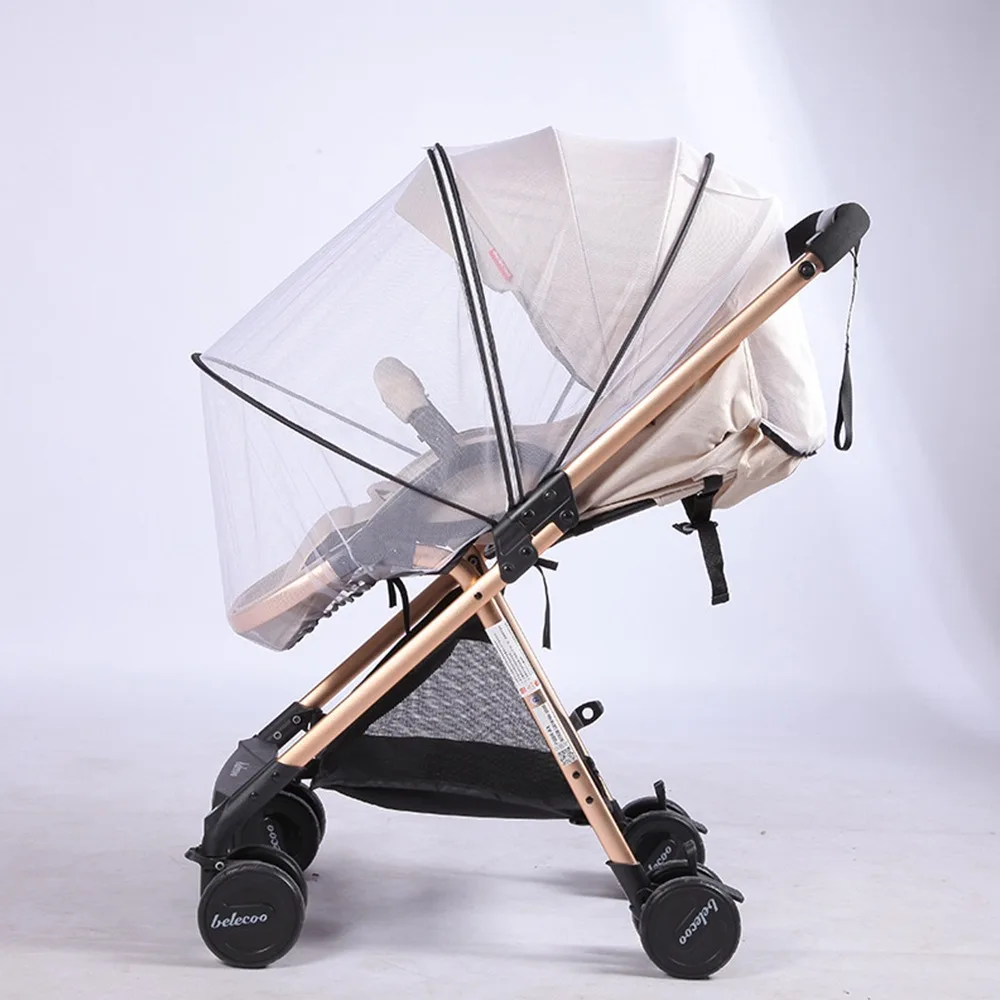

Universal Baby Stroller Mosquito Net Summer Mesh Anti Fly Insect Shield UV Protection Baby Carriage Cover Sunproof Accessories