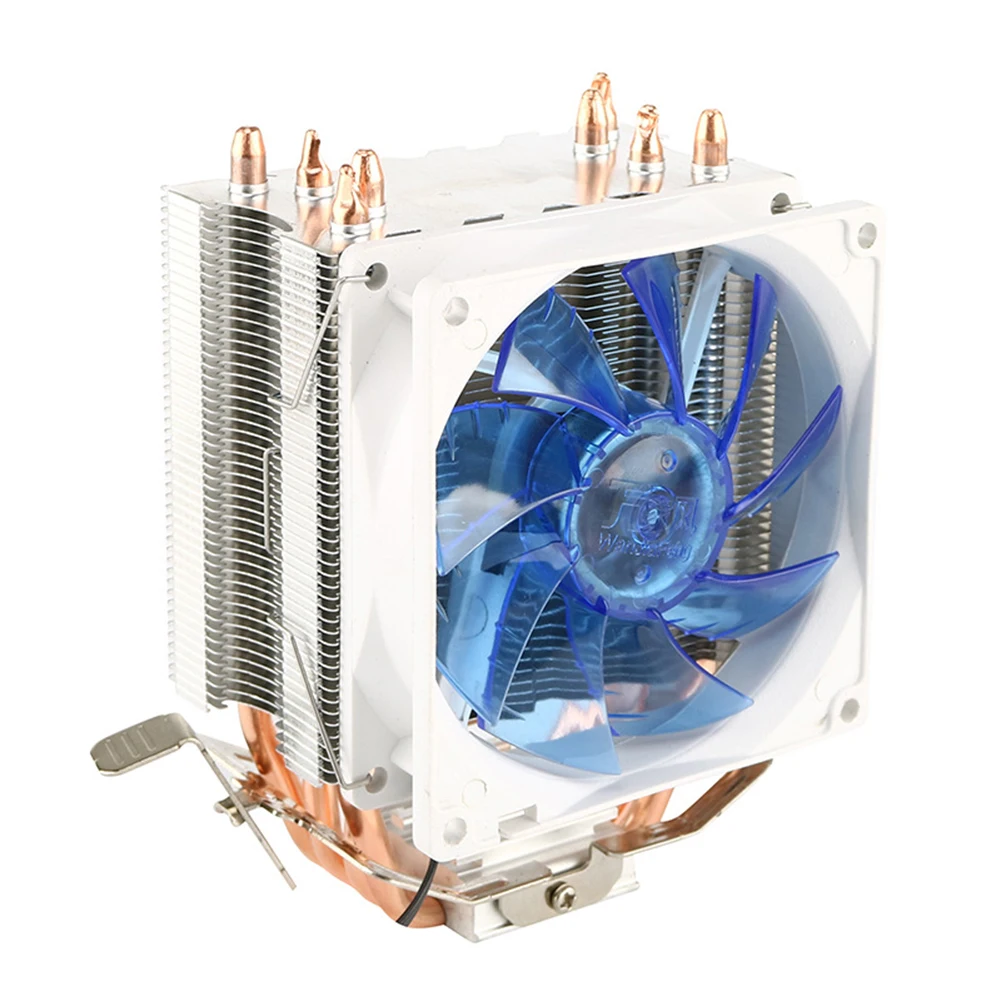 

Tower Cooling System CPU Cooling Fan 4 Copper Heat-Pipes 3 Pin Gaming PC Computer Cooler Heatsink Radiator for AMD Intel