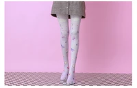 new arrival high quality fresh color candyprint pantyhose sweety lolita pantyhose
