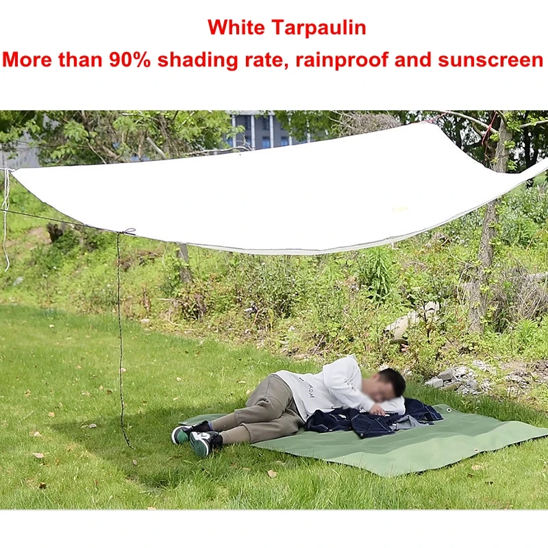 

170 г белый полиэтиленовый затеняющий дождестойкий теплый брезент для суккулентных растений, покрытие для садовой мебели