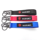 Тканевая полоса высокого качества, текстильный брелок, подвеска для suzuki, металлическая пряжка с клювом орла, подарок для мужчин, автомобильные аксессуары, брелки