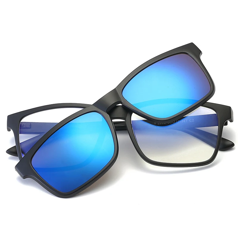 Поляризованные солнцезащитные очки с клипсой для мужчин и женщин магнитной