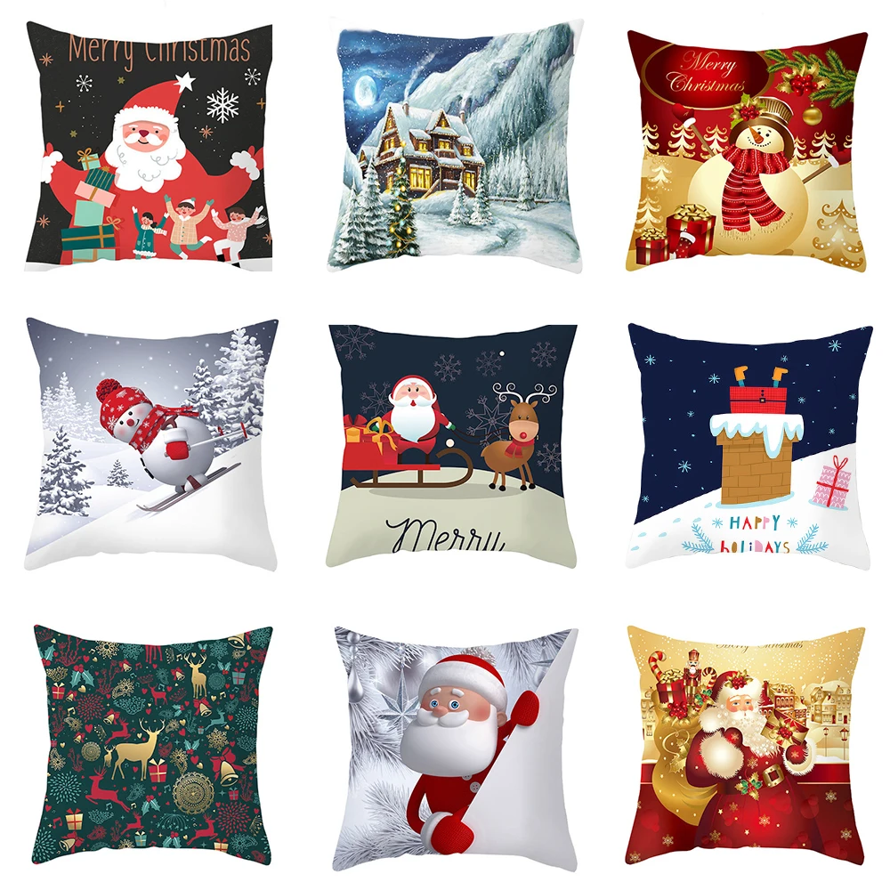 

Рождественская наволочка для дома 2021 Рождественское украшение Рождественские подарки с новым годом 2022