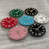 stylish 28 5mm watch dial hand 369 strip nail dialwatch hand log strip nails green luminous for nh35364r7s movement