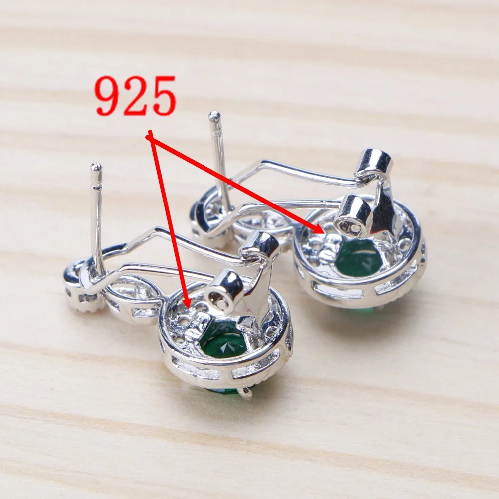 Комплект из колье серёг и кольца серебра 925 пробы | Украшения аксессуары