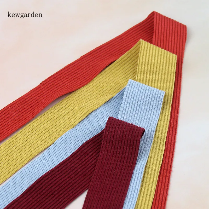 Kewgarden вязаная шерстяная ткань полосатая лента 1 5 дюйма дюйм 10 мм DIY бант