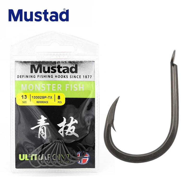 Mustad Рыбалка Крючки прочность колючая крючок Suqid сельдь искусственная приманка