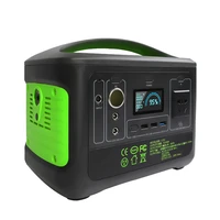 power generator portable power station 500w 600w 220v 110v for outdoor home use phone laptop camping