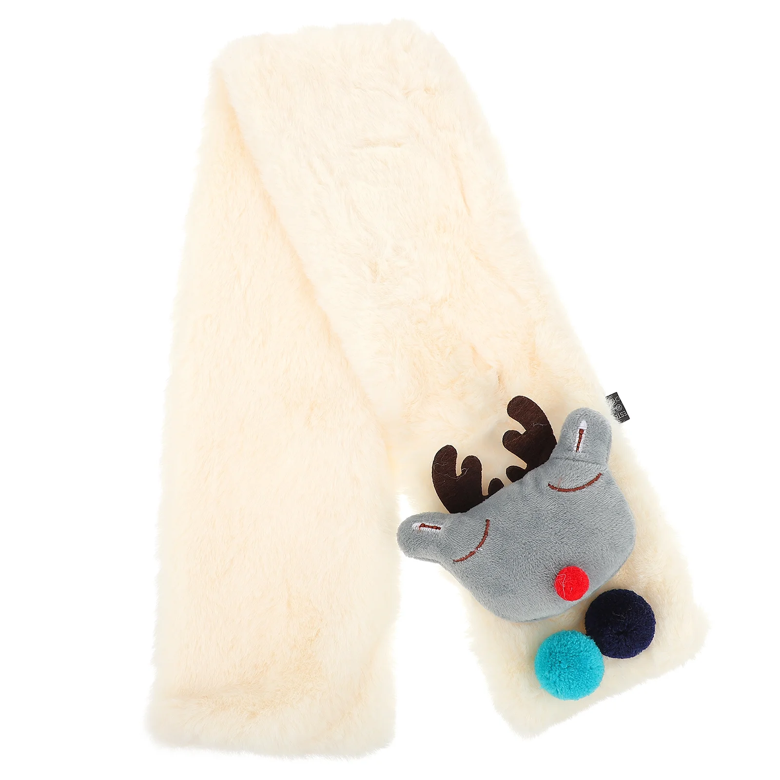 

1 шт. милый детский Рождественский шарф Уютный Шарф Зимний теплый шарф с украшением в виде лося