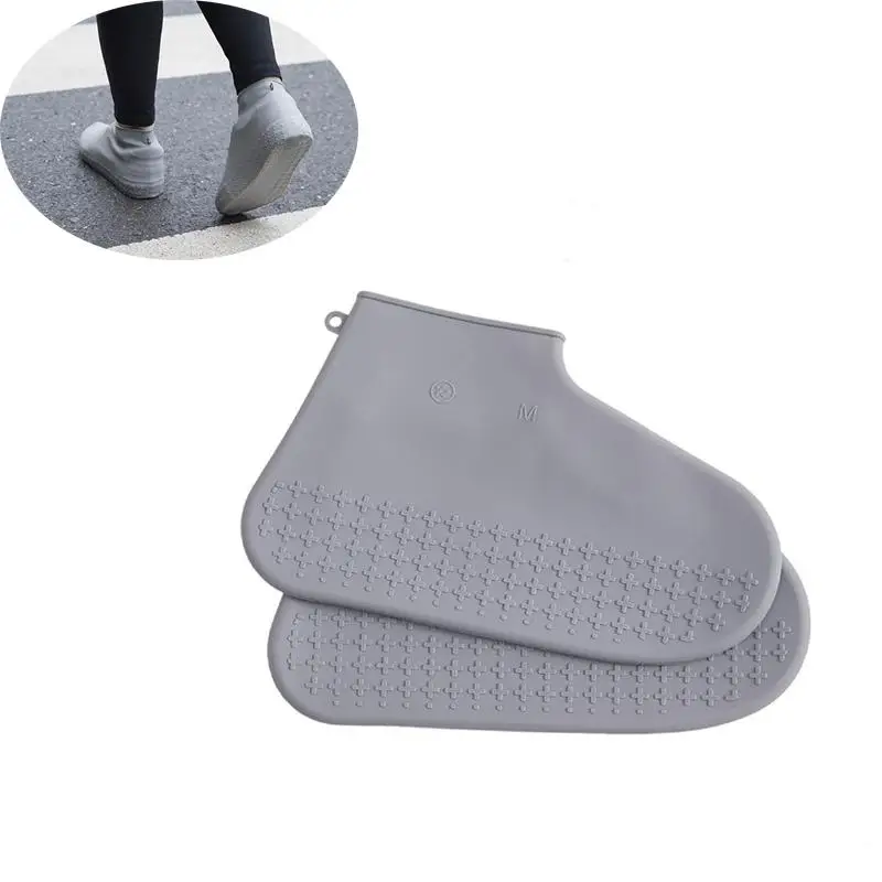 Уличный латексный чехол для обуви силиконовые чехлы от дождя водонепроницаемые