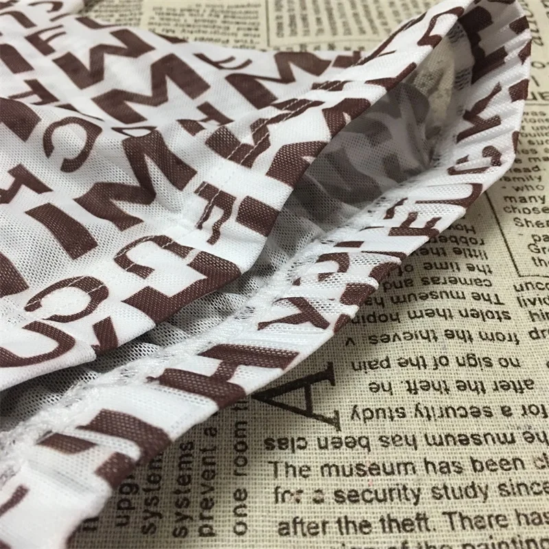 Женский костюм-двойка с принтом сетчатая Прозрачная Футболка коротким рукавом и