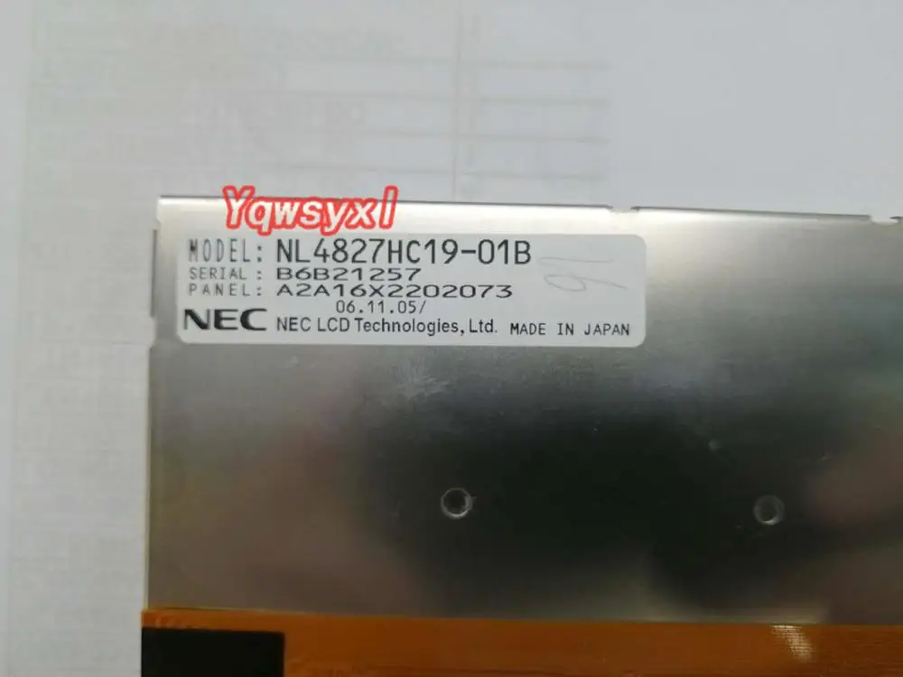 Yqwsyxl оригинальный 4 8 дюйма NL4827HC19-01B NL4827HC19 01B ЖК-экран + сенсорный экран дигитайзер