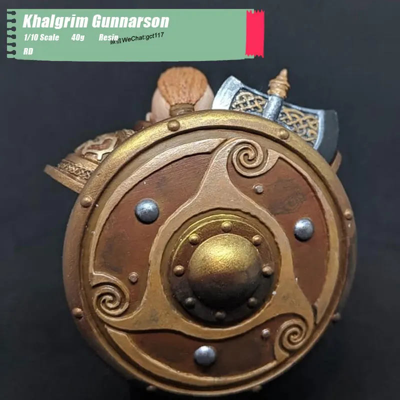RD масштаб 1/10 Смола Бюст модели игрушки гномы халгрим ганнарсон DIY сборка