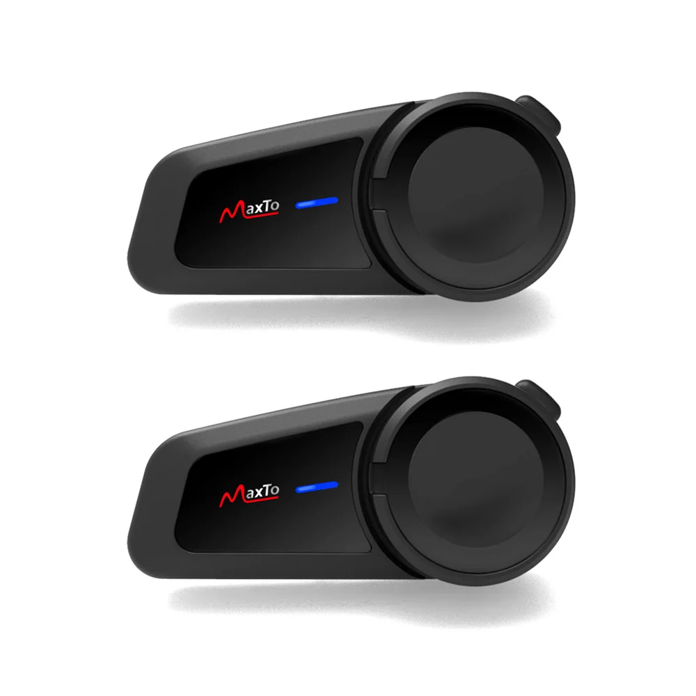 m2-2PCS M2 мотоциклетный шлем Bluetooth 5,0 гарнитура с внутренней связью 1000 м fm-радио 6 гонщиков с любой фирменной bluetooth-гарнитурой - Цвет: m2-2PCS