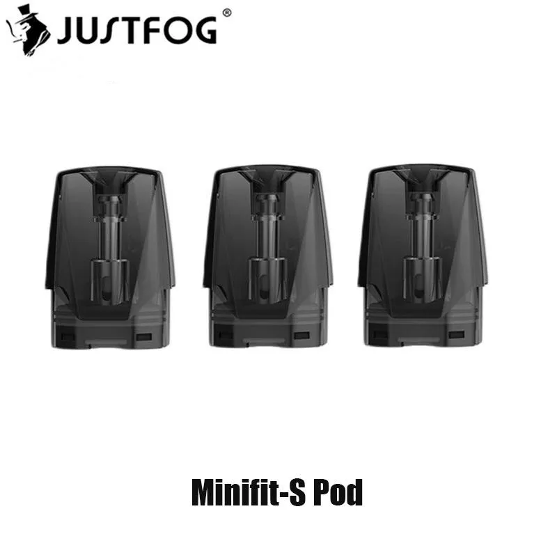 

6pcs JUSTFOG MINIFIT S Pod 1.9ml Replacement Cartridge 0.8ohm Mesh Coil For MINIFIT-S Pod Kit