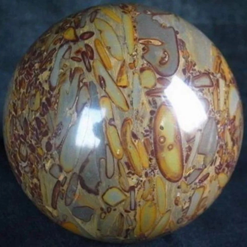 

Bamboo Stone Sphere Crystal Rock Healing Massage Ball 50mm 1pcs