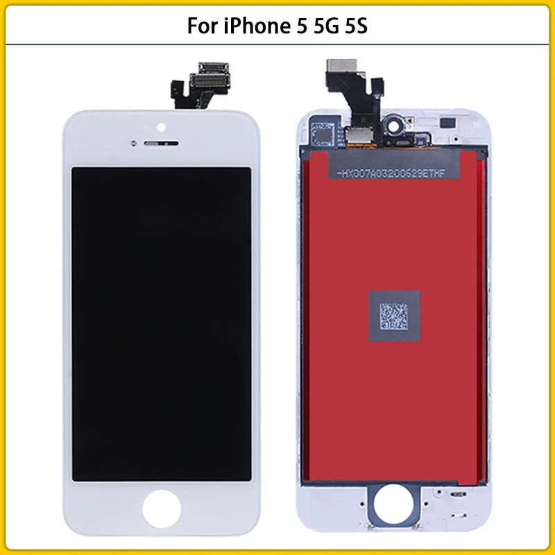 

New AAA+ For iPhone 5 5G LCD Display Touch Screen Digitizer Assembly Replacement For iPhone 5S LCD Screen