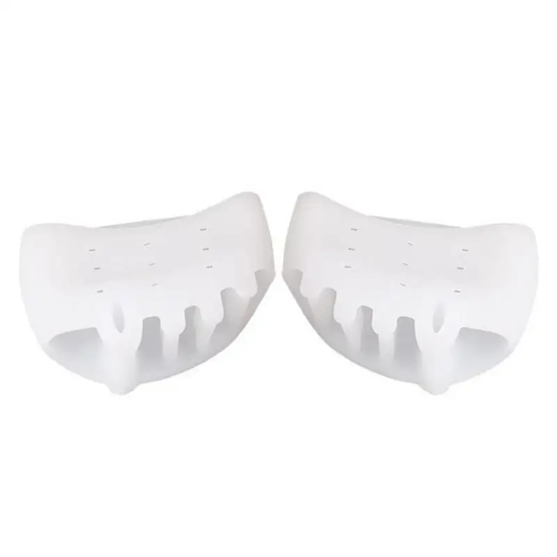 1 пара разделитель для пальцев ног корректор 5 отверстий ортопедический бурсита