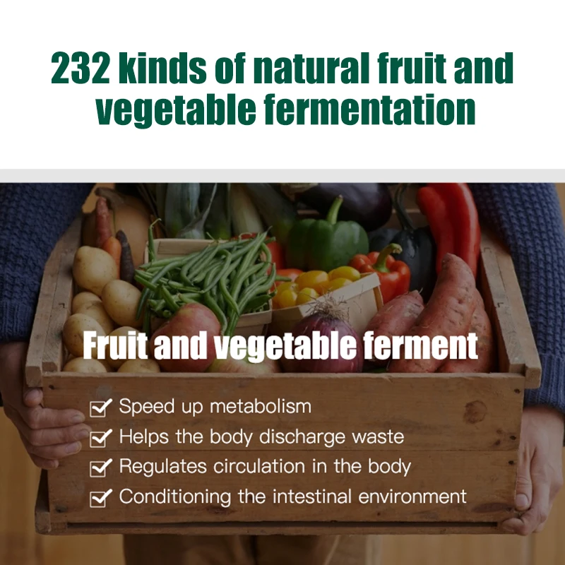ISDG Ночная ферментная добавка для похудения фрукты овощи композитная диета