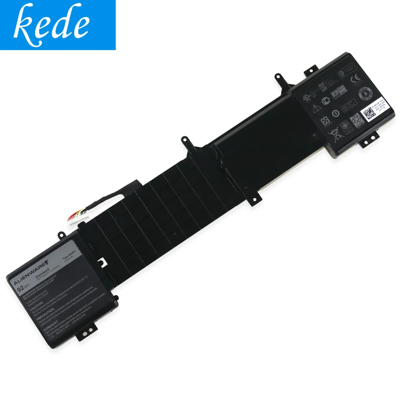 Kede Оригинальный аккумулятор для ноутбука 6jhdv Dell YKWXX 5046J Alienware 17 R2 R3 (14 8 в 92