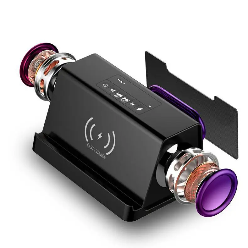 Держатель для телефона Беспроводная зарядка Смарт Мини карта памяти TF bluetooth
