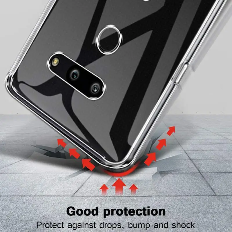 Ultra Thin Clear TPU Case for LG G8S ThinQ V40 X POWER3 Q7 K40 G4 K8 K10 2018 G7 Q8 V30 G5 Back Cover Silicone Bumper Shell |