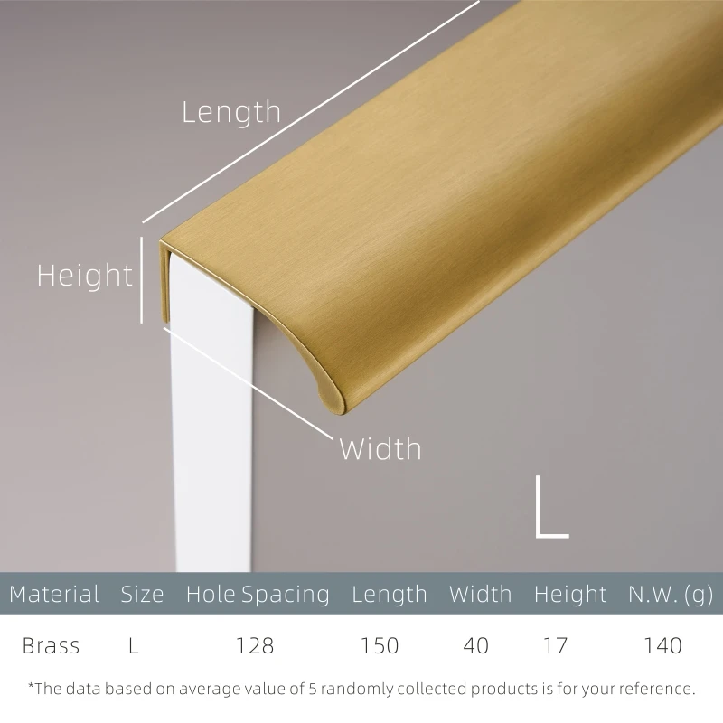 

Латунные скрытые ручки Dooroom