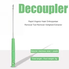 Экстрактор лески для рыболовной приманки, съемник крючков, металлический пластик, съемник рыболовных снастей, Аксессуары для рыбалки