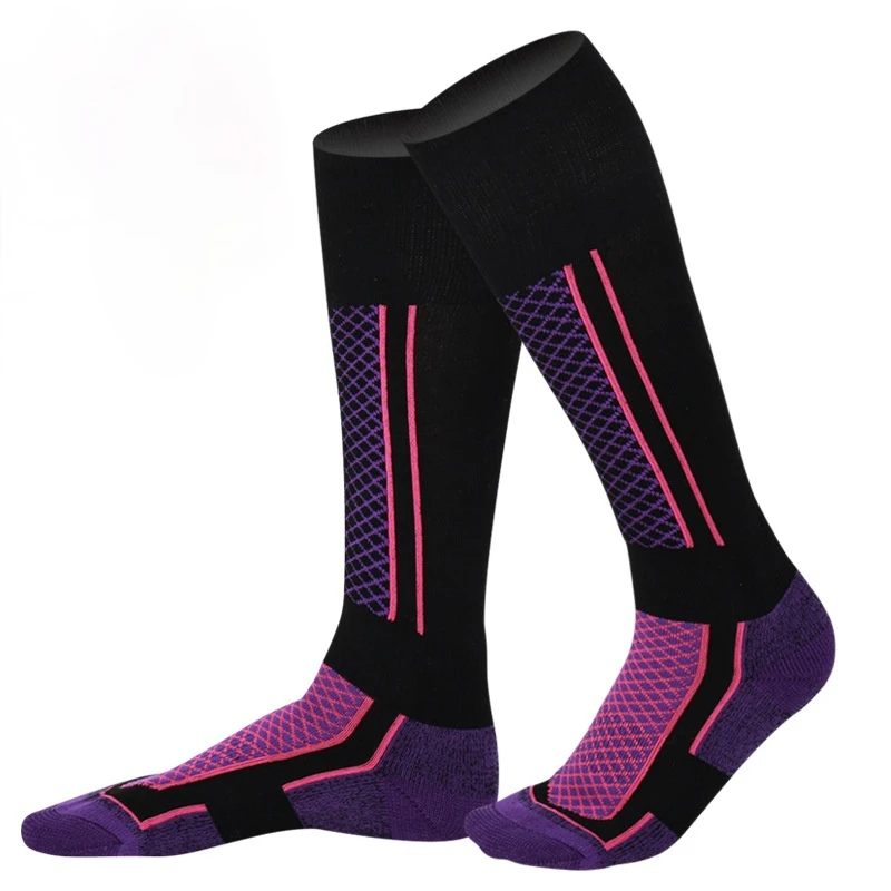Unisex Compression Stockings Varicose Veins Pure Color Shock Absorption Design Sport Socks Men Running Breathable Fabric | Спорт и