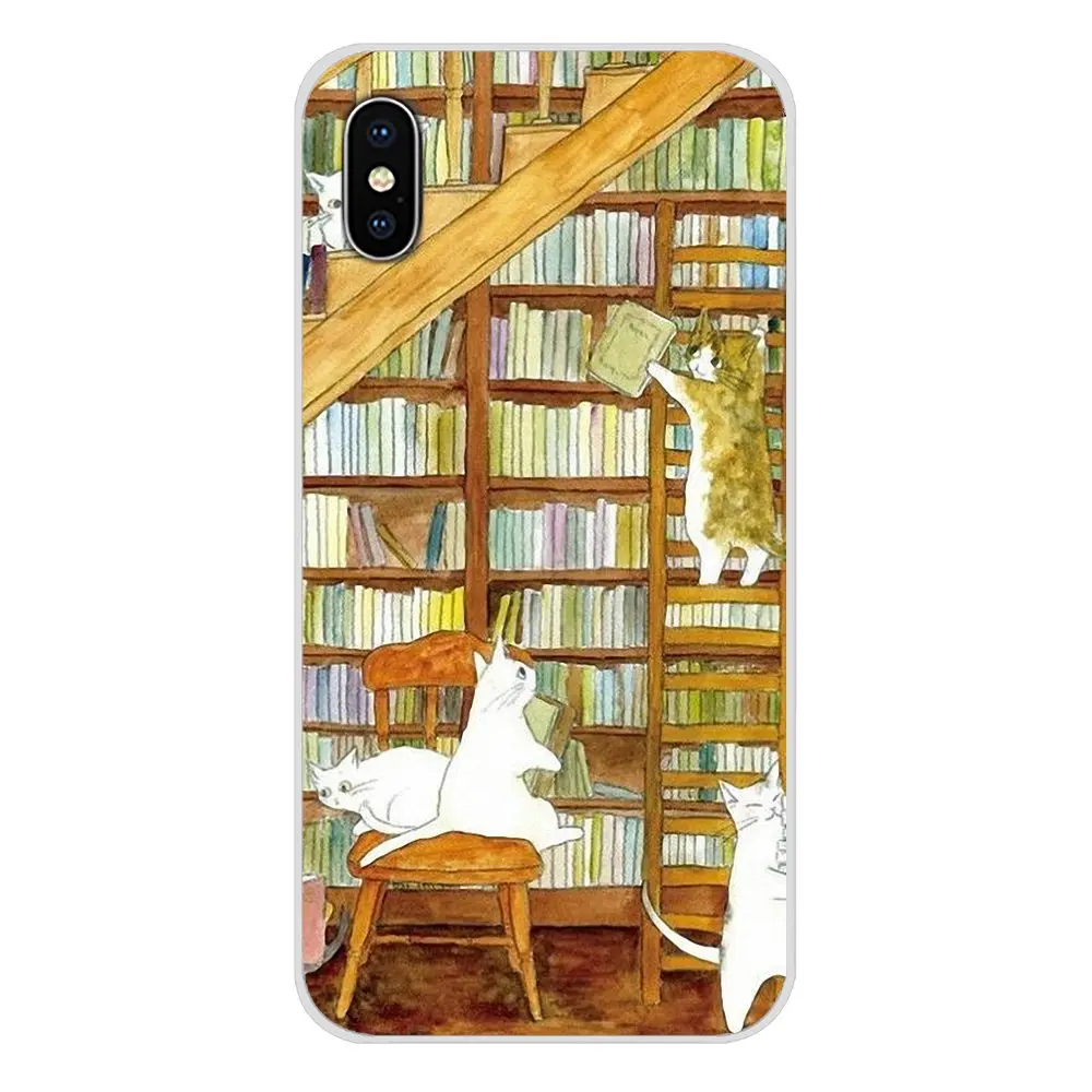 Кошек и в дереве художественный чехол для телефона Oneplus 3t 5T 6T Nokia детей возрастом 2