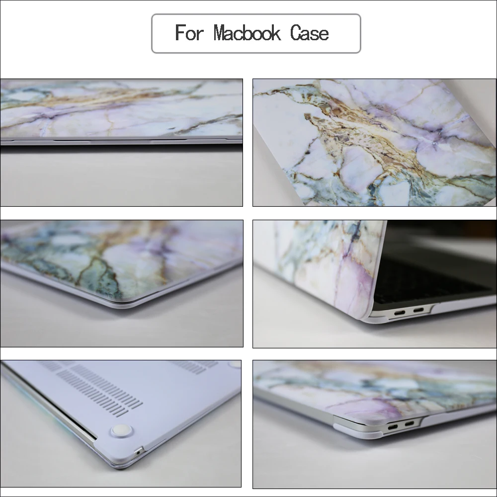 Мраморный чехол для ноутбука MacBook Pro 13 2020 дюйма A2338 M1 чип A2337 macbook Air 2019 16 A2141 11 15