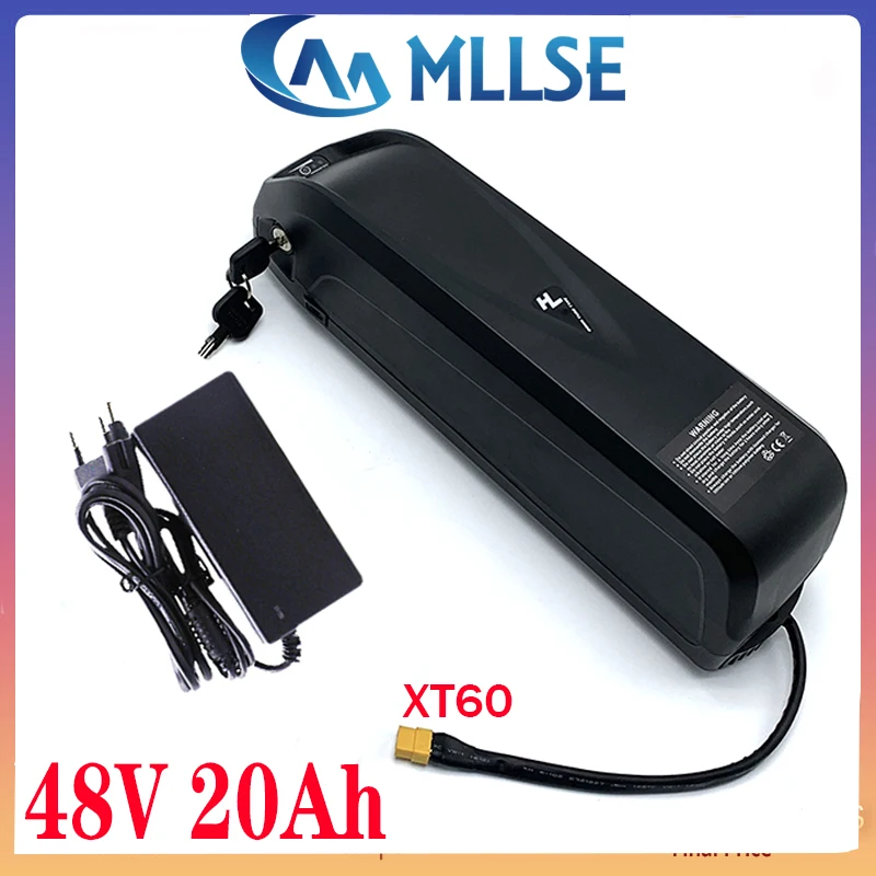 Оригинальная 48В батарея ebike Hailong Downtube 20AH 30A 40A BMS 350 Вт 500 750 1000 1500 18650 ячейка BBS02 BBS03