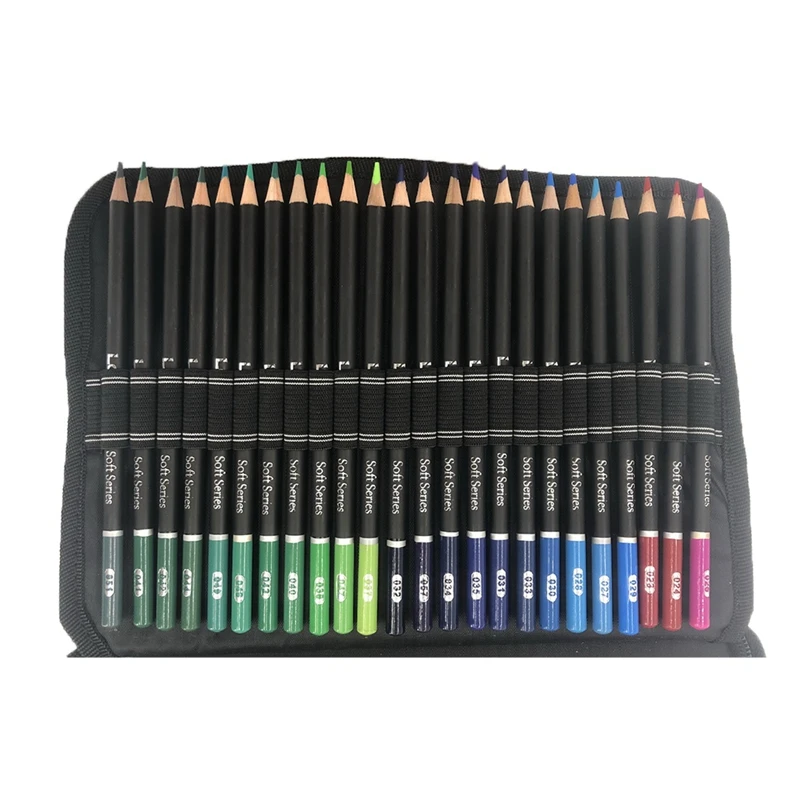 

95PCS Oil Colored Pencils Set Sketch Soft Core Professional Art Supplies for Adults Artist Drawing Coloring