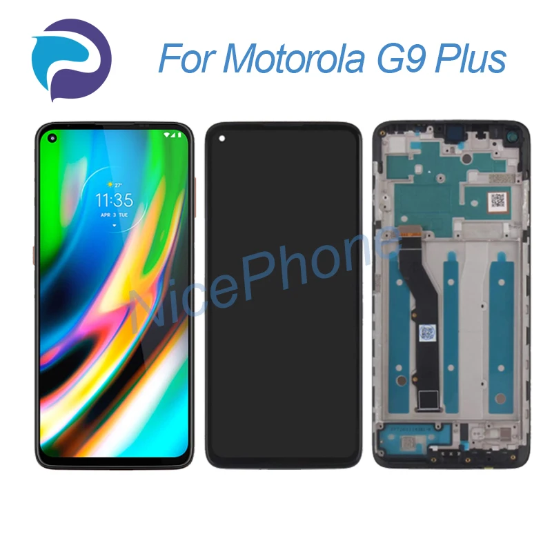

for Motorola G9 Plus LCD Screen + Touch Digitizer Display 2400*1080 XT2087-1 Moto G9 Plus LCD Screen display