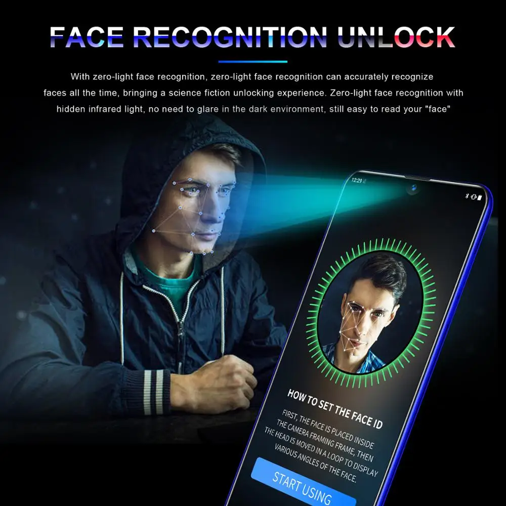 Mate35, 6,3 дюймов, 4G, смартфон, 6 ГБ ОЗУ, 128 Гб ПЗУ, экран капли воды, мобильный телефон, Распознавание отпечатков пальцев и лица, разблокировка, сотовый телефон