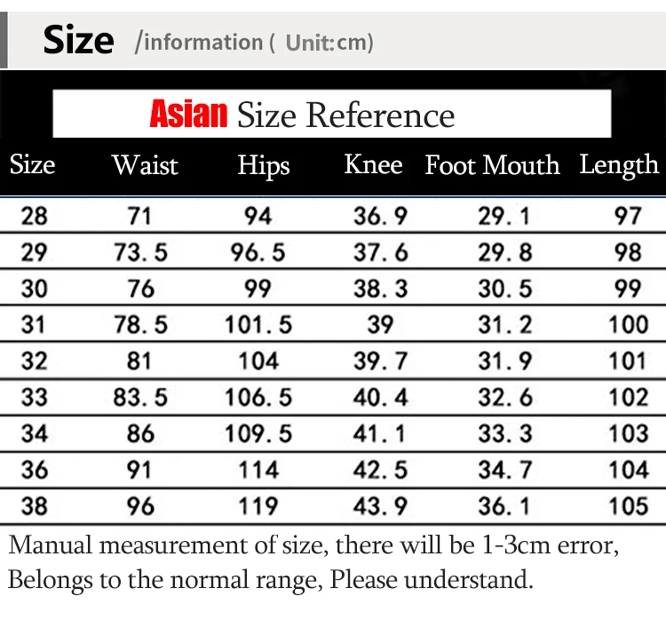 2021 New Men's Jeans Pencil Classic Casual Cotton Jogging Jeans Streetwear High Quality Denim Pants Black Zipper Fly Trousers