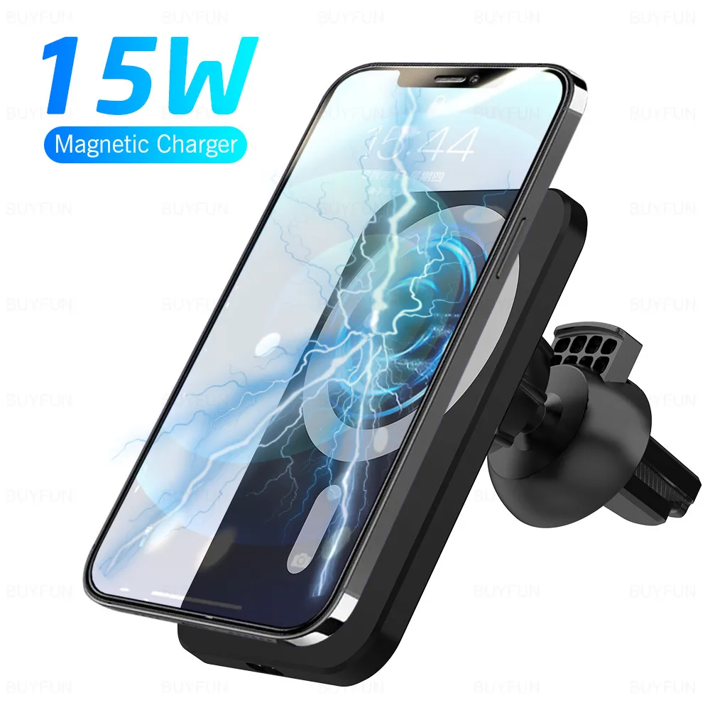 15 Вт Быстрое магнитное Беспроводное зарядное устройство для iphone12 i phone 12 pro max mini type